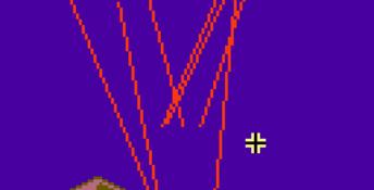 Missile Command GBC Screenshot