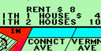 Monopoly GBC Screenshot