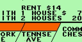 Monopoly GBC Screenshot