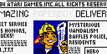 Paperboy (1999) GBC Screenshot