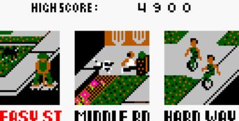 Paperboy (1999) GBC Screenshot