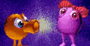 Q-Bert GBC Screenshot