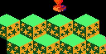 Q-Bert GBC Screenshot