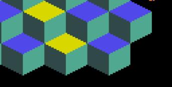 Q-Bert GBC Screenshot