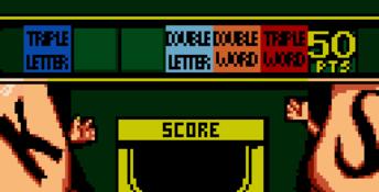Scrabble GBC Screenshot