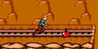 Tintin in Tibet GBC Screenshot