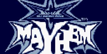 WCW Mayhem GBC Screenshot