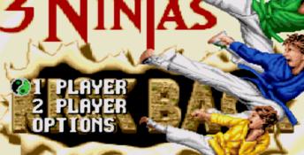 3 Ninjas Kick Back main menu