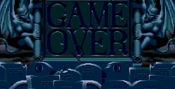 Game Over screen
