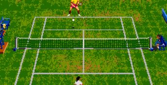 Andre Agassi Tennis Genesis Screenshot