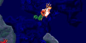 Ariel The Little Mermaid Genesis Screenshot