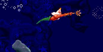 Ariel The Little Mermaid Genesis Screenshot