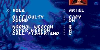 Ariel The Little Mermaid Genesis Screenshot