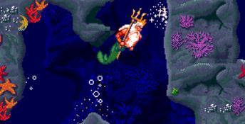 Ariel The Little Mermaid Genesis Screenshot