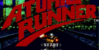 Main menu of the game