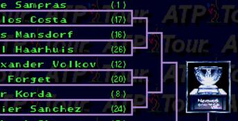 ATP Tour Championship Tennis Genesis Screenshot