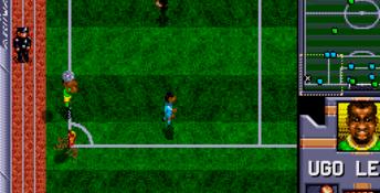 AWS Pro Moves Soccer Genesis Screenshot