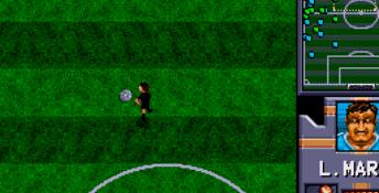 AWS Pro Moves Soccer Genesis Screenshot