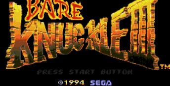 Bare Knuckle 3 Genesis Screenshot