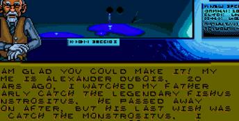 Bass Masters Classic Pro Edition Genesis Screenshot