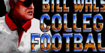 Bill Walsh College Football Genesis Screenshot