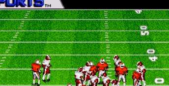 Bill Walsh College Football Genesis Screenshot