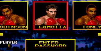 Boxing Legends of the Ring Genesis Screenshot