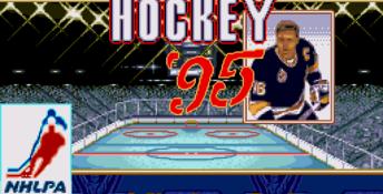 Brett Hull Hockey 95 Genesis Screenshot