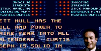 Brett Hull Hockey 95 Genesis Screenshot