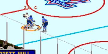 Brett Hull Hockey 95 Genesis Screenshot