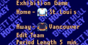 Brett Hull Hockey 95 Genesis Screenshot