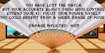 Budokan: The Martial Spirit Genesis Screenshot