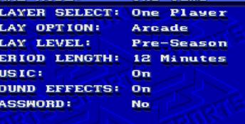 Bulls vs Blazers and the NBA Playoffs Genesis Screenshot