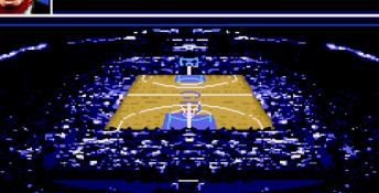 Bulls vs Blazers and the NBA Playoffs Genesis Screenshot