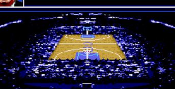 Bulls vs Blazers and the NBA Playoffs Genesis Screenshot