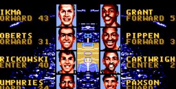 Bulls vs Lakers Genesis Screenshot