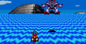 Burning Force Genesis Screenshot