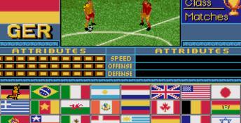 Champions World Class Soccer Genesis Screenshot