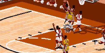 Coach K College Basketball Genesis Screenshot