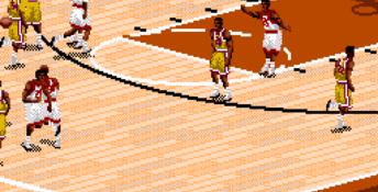Coach K College Basketball Genesis Screenshot