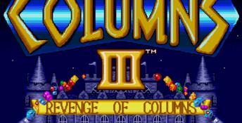 Columns 3: Revenge of Columns Genesis Screenshot