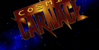 Cosmic Carnage splash screen