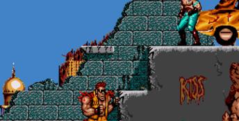 Crude Busters Genesis Screenshot