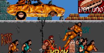 Crude Busters Genesis Screenshot