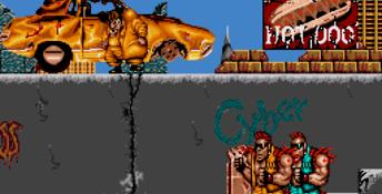 Crude Busters Genesis Screenshot