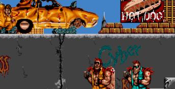 Crude Busters Genesis Screenshot