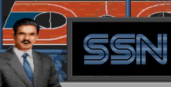 David Robinson's Basketball Genesis Screenshot