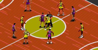 David Robinson's Basketball Genesis Screenshot