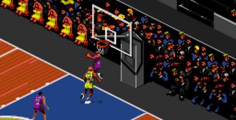 David Robinson's Basketball Genesis Screenshot