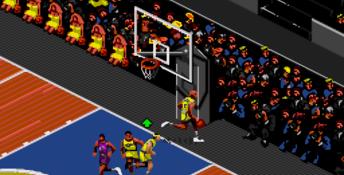 David Robinson's Basketball Genesis Screenshot